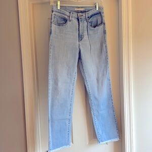 Levi’s 724 High Waisted Cropped Jeans